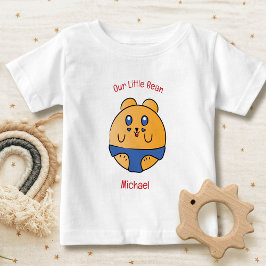 Cute Funny Tecknad Hamster White Red Gult Modern T Shirt