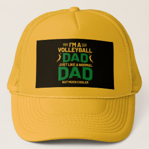 Cute Funny Volleyball Gift för Pappor och Manar Keps