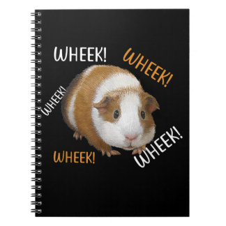 Cute & Funny Wheek - Guineas Gris ägare Cavy Älska Anteckningsbok