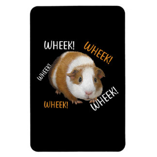Cute & Funny Wheek - Guineas Gris ägare Cavy Älska Magnet