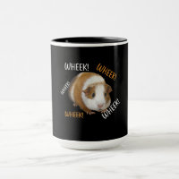Cute & Funny Wheek - Guineas Gris ägare Cavy Älska