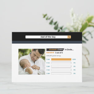 Cute Funy Fars dag Best Pappa Card Kort