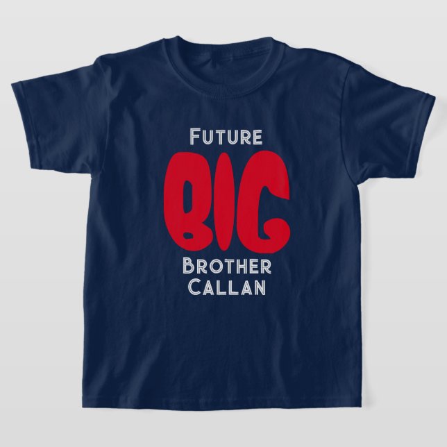 Cute "Future BIG Brother" T-Shirt (Laydown)