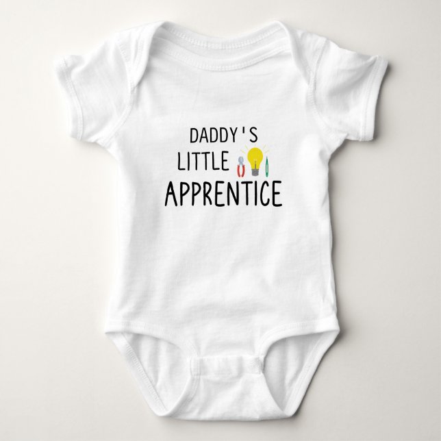 Cute Future Electrician - Pappor lärling T Shirt (Framsida)