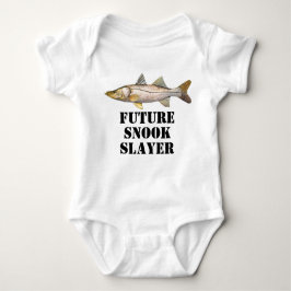 Cute Future Snook Sayer Fishing Baby Shirt T