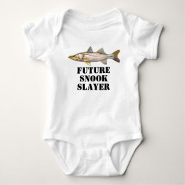Cute Future Snook Sayer Fishing Baby Shirt T Shirt