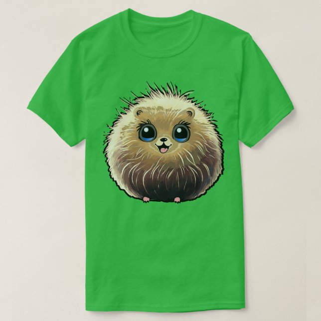 Cute Fuzzy Creature T Shirt (Design framsida)