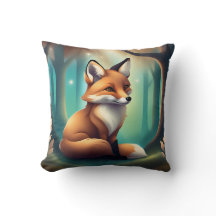 Cute Fuzzy Fox Animal for Nursery