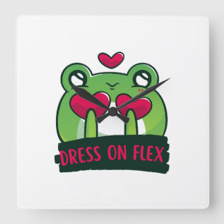 Cute Fyrkantig Klocka