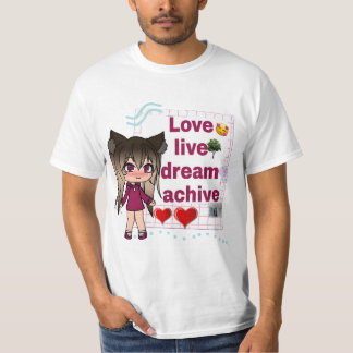 Cute Gacha Girl kärlek T Shirt