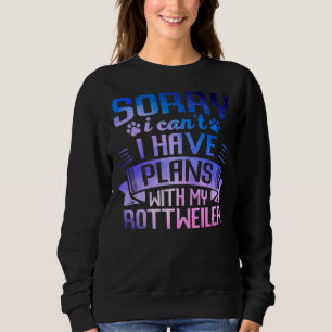 Cute Galaxy Rottweiler Hund Galaxy Space Hundägare T Shirt