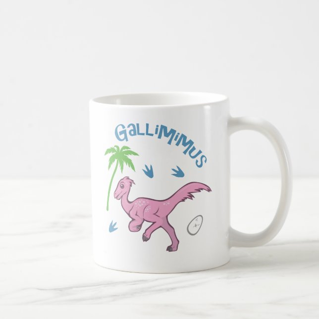 Cute Gallimimus Kaffemugg (Höger)