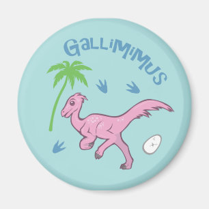 Cute Gallimimus Magnet