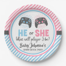 Cute Gamer Baby Gender Reveal
