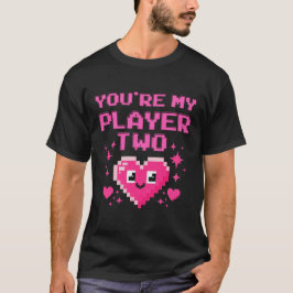 Cute Gamer Kärlek Tee for Par & BFF