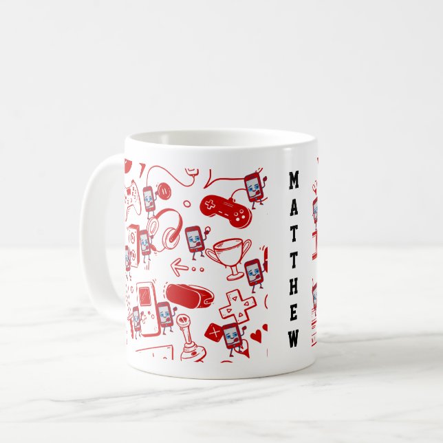 Cute Gaming Mugg (Framsida vänster)