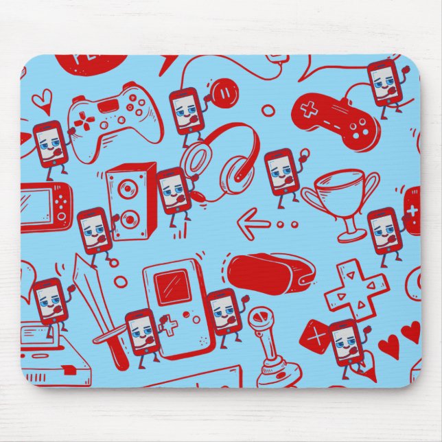 Cute Gaming Thated Mousepad Musmatta (Framsidan)