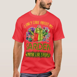 Cute Gardener Flowers Supplies Garden Lo T Shirt