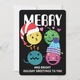 Cute garn, av trikå, julkort