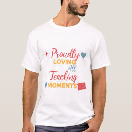 Cute-gåva till lärare på Alla hjärtans dag T Shirt