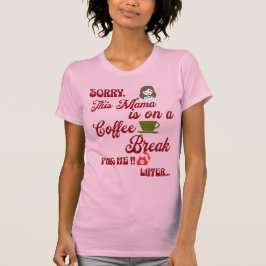 Cute-gåva till mamma som kärlek kan slappna av med t shirt