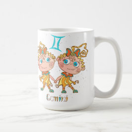 Cute Gemini Twillingars Kaffemugg