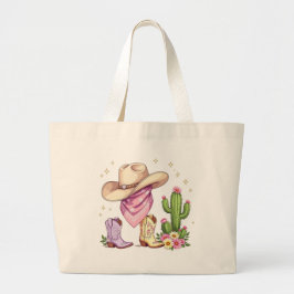 Cute Gen Z Western Boho Cowgirl Fashion Accessory Jumbo Tygkasse