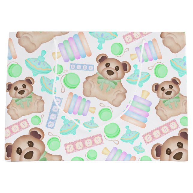 Cute Gender Neutral Nalle Baby (Framsidan)