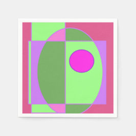 Cute Geometric Sherell Pappersservett