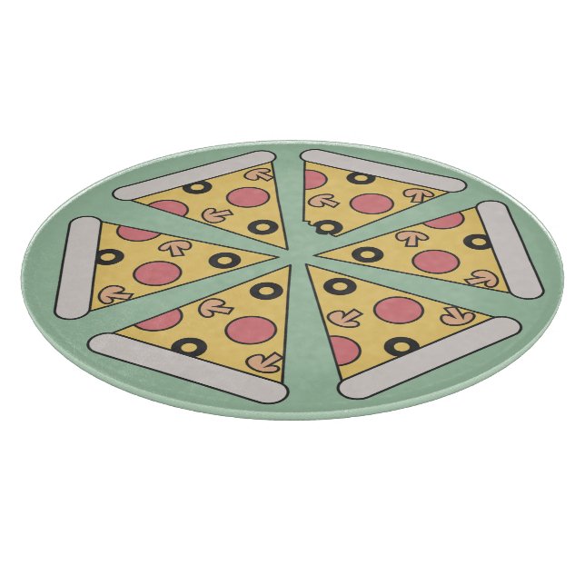 Cute Geometric Stil Pizza Slices (Hörn)