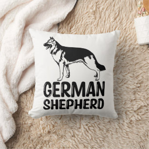 Cute German Shepherd Gift Black White Puppy Hund Kudde