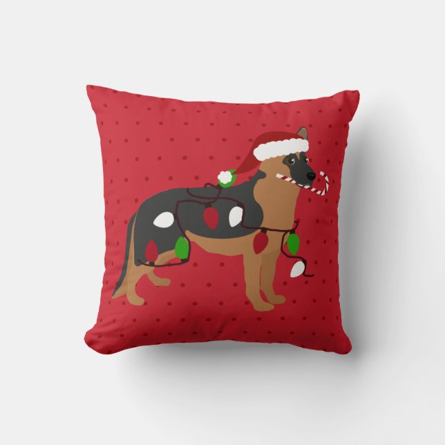 Cute German Shepherd-jul Kudde (Framsida)