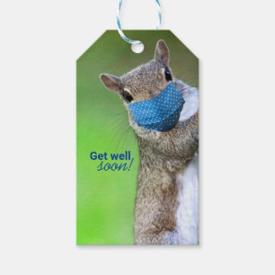 Cute Get well-fort Gift-Märkre Presentetikett