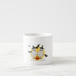 Cute Ghoety Vibes Halloween Mugg Espressomugg