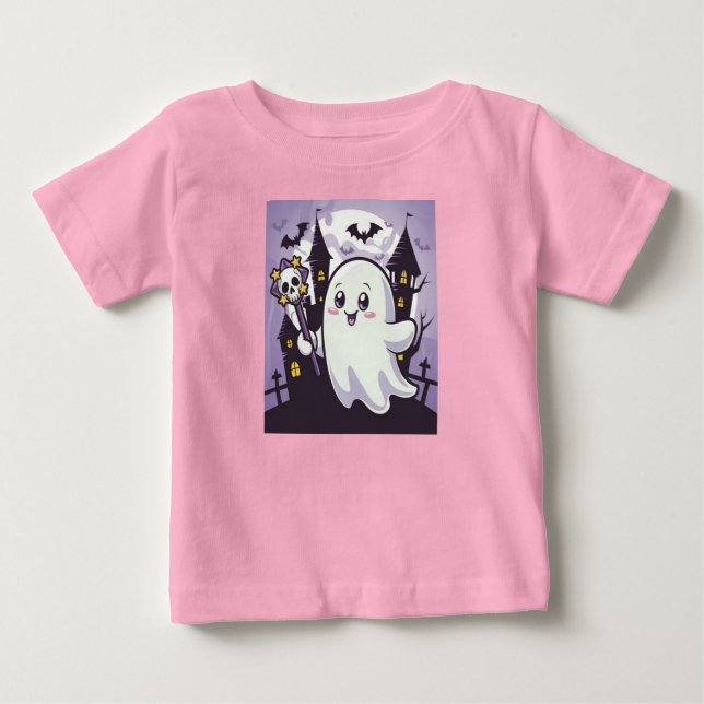 Cute Gholyst Poster med en uppspelningslösning T Shirt (Framsida)