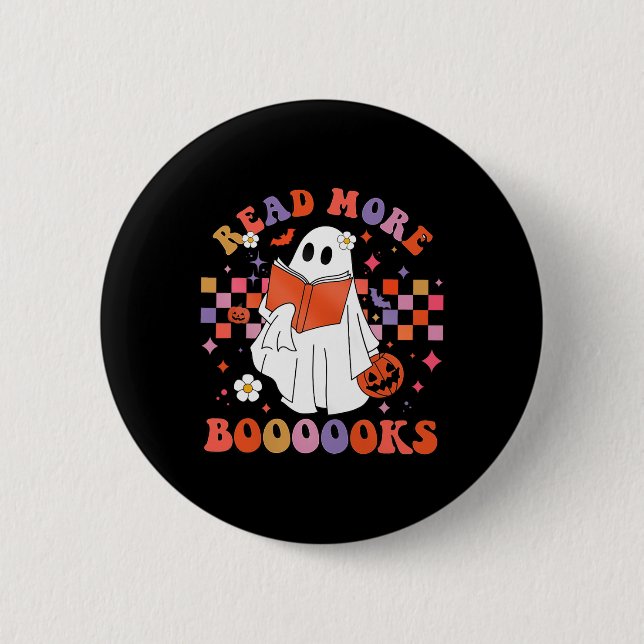 Cute Ghost Bok läser mer Bokar Funny Teacher Hal Knapp (Framsida)