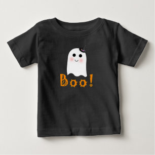 Cute Ghost Boo Happy halloween Baby Shirt T-shirt