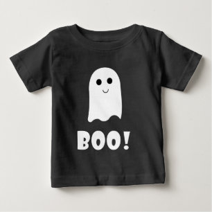 Cute Ghost Boo Happy halloween Hoodie T Shirt