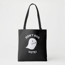 Cute Ghost Boo, rösta! Shoulder Tote Bag Tygkasse