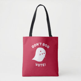 Cute Ghost Boo, rösta! Shoulder Tote Bag Tygkasse