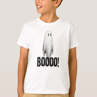 Cute Ghost "Booo!" Halloween T Shirt