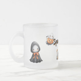 Cute Ghost Candy Anpassningsbar Spook Frostad Glasmugg