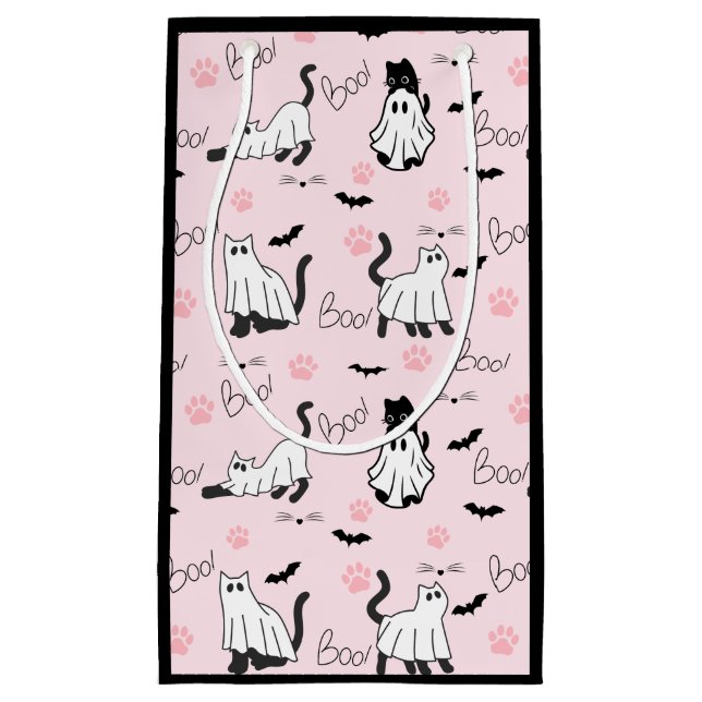 Cute Ghost Cats Halloween (Framsidan)