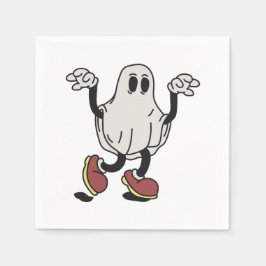 Cute ghost enjoying pappersservett