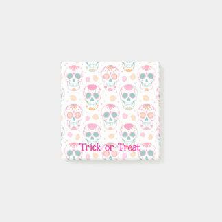 Cute Ghost Fladdermus Post-it Block