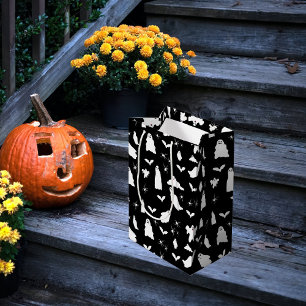 Cute Ghost, Fladdermus & Spiders Halloween Mönster