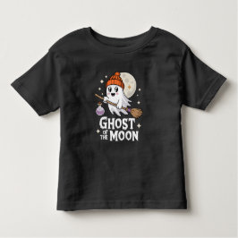 Cute Ghost från Måne Halloween T Shirt