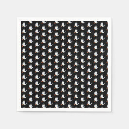 Cute Ghost Ghost happy halloween Party Pappersservett