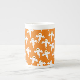 Cute Ghost Halloween Benporslin Mugg
