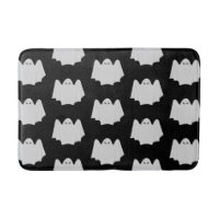Cute Ghost Halloween Black and White Mönster